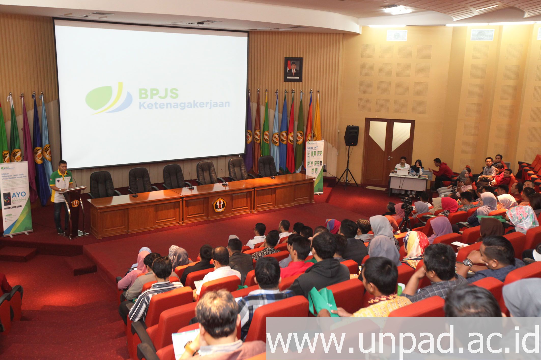 Tenaga Kependidikan Unpad Ikuti Sosialisasi BPJS Ketenagakerjaan