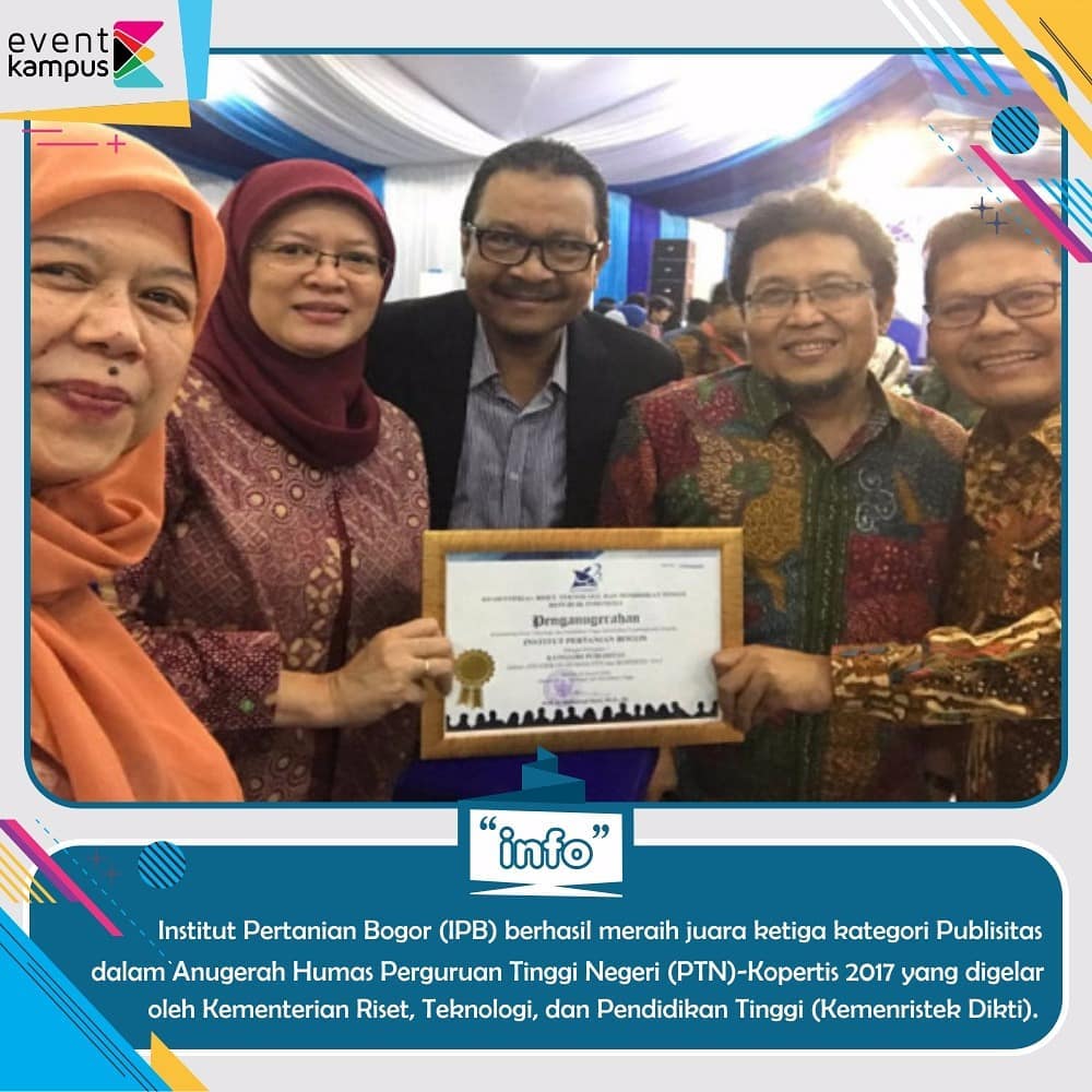 Institut Pertanian Bogor (IPB) Juara Ke-3