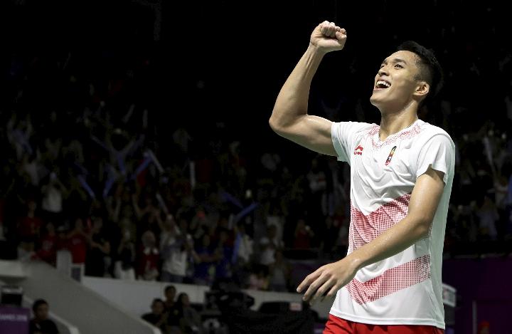 Jonatan Christie Juara, Indonesia Sabet Emas ke-23
