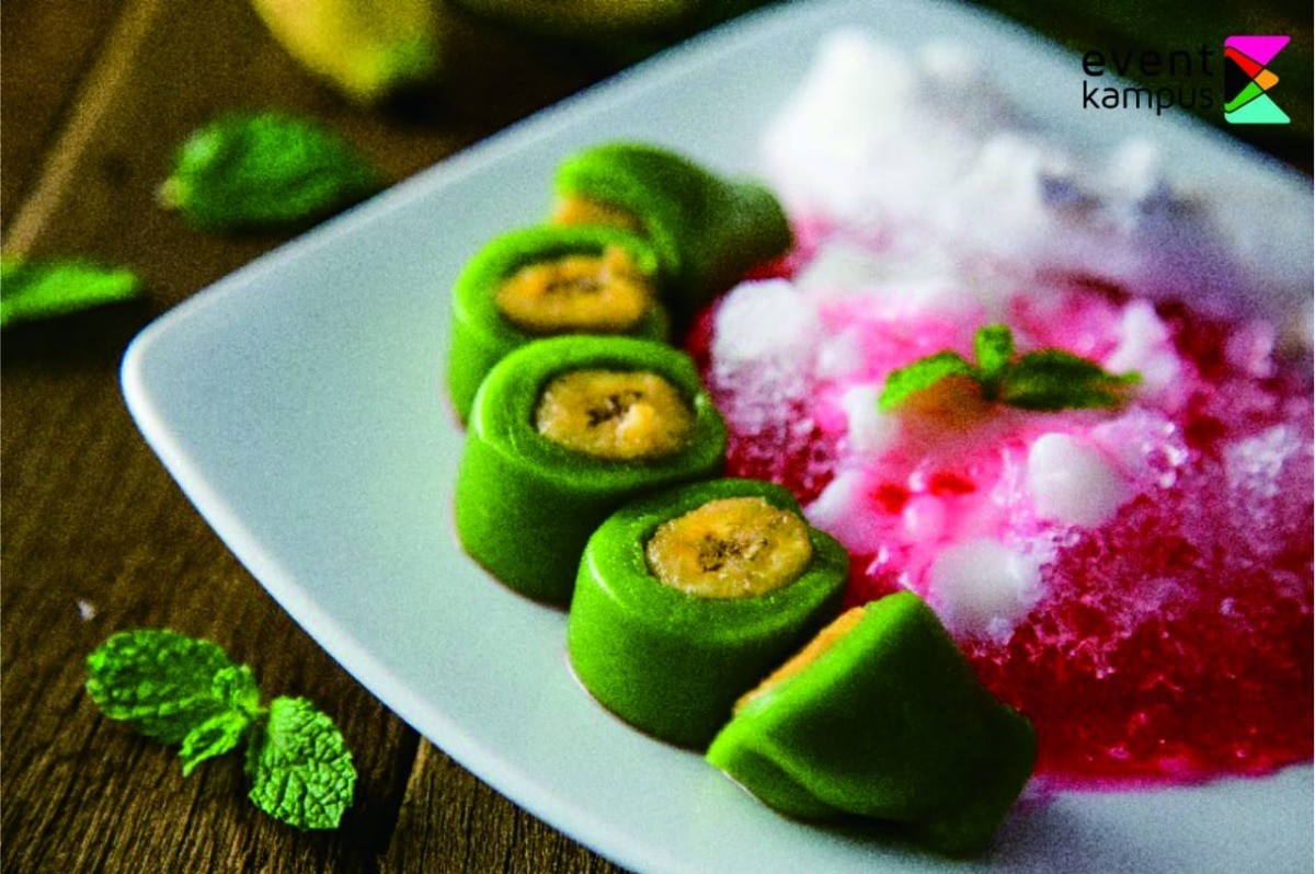 Cara Membuat Es Pisang Ijo