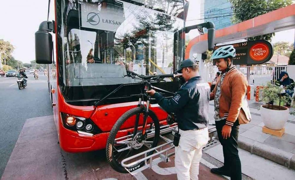 Suroboyo Bus, Alternatif Kurangi Kemacetan di Kota Surabaya