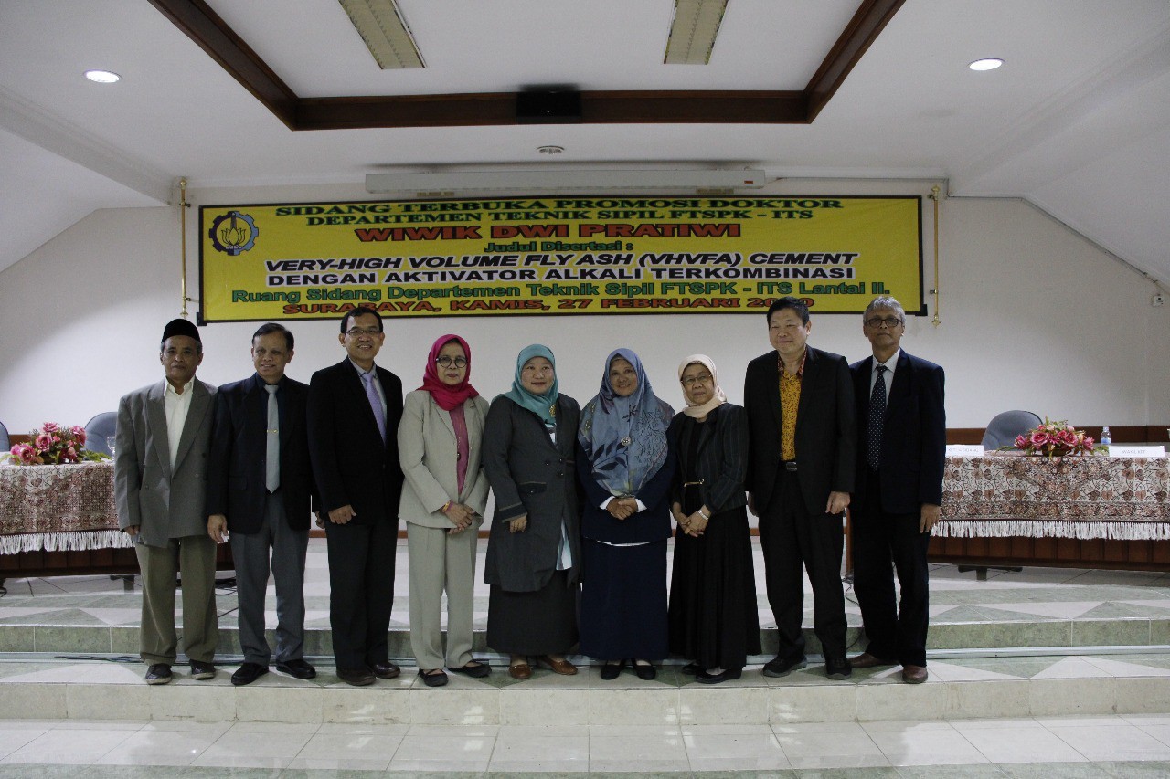 Kurangi Pencemaran, Doktor ITS Manfaatkan Fly Ash untuk Perkuat Beton