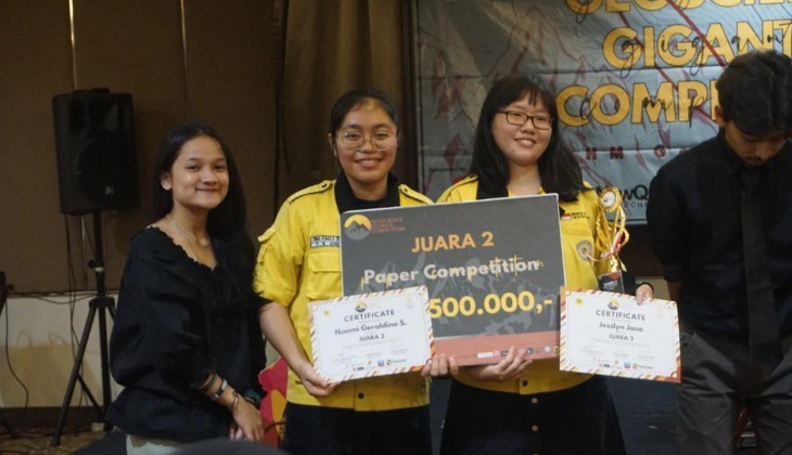 Mahasiswa UGM Raih Juara II Geoscience Gigantic Competition 2020