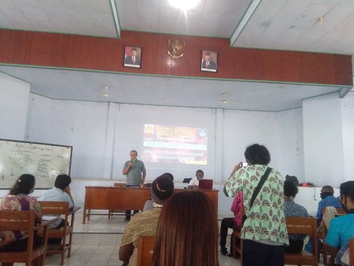 PEMBEKALAN KUKERTA TEMATIK MAHASISWA USTJ ANGKATAN SEMESTER GANJIL TAHUN 2020/2021