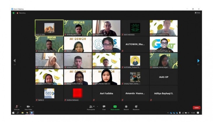 Tim Andeska UGM Juara II Agriverse International