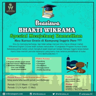 BEASISWA BHAKTI WIKRAMA