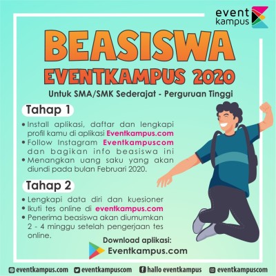 Beasiswa Eventkampus.com 2020
