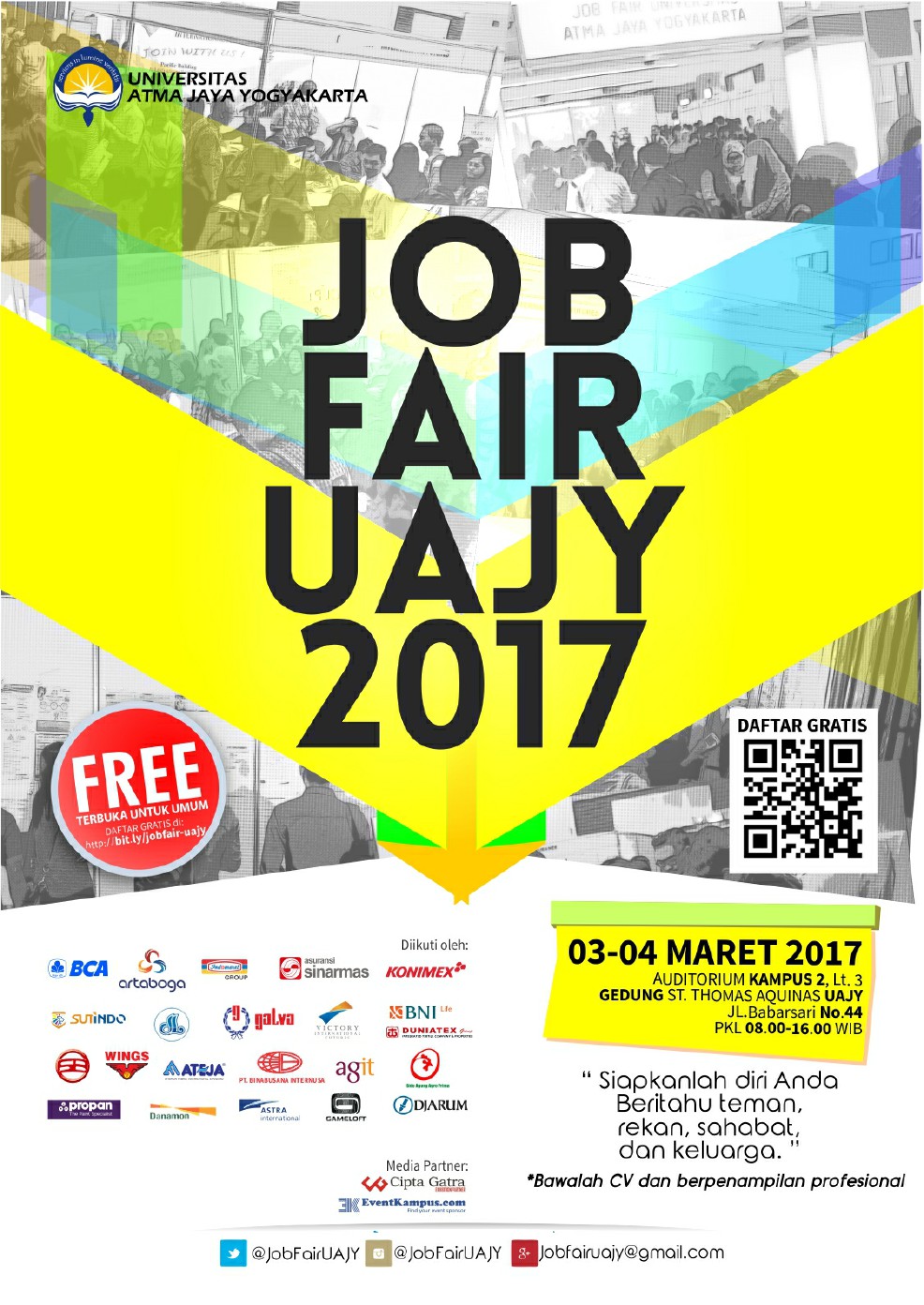 Poster Job Fair UAJY 2017
