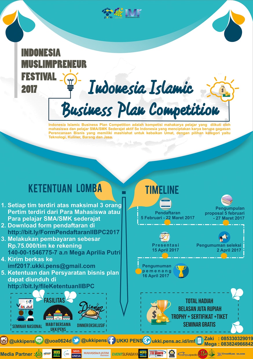 Poster Indonesia Islamic Business Plan Competition