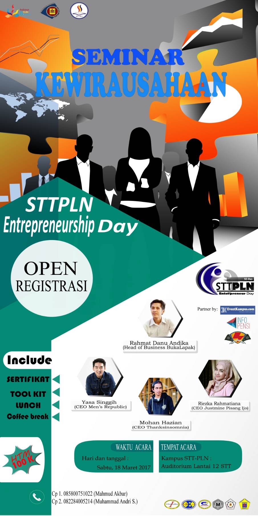 Poster STT-PLN Enterpreneurship Day (SE-Day)
