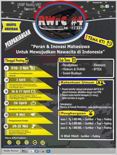 Reality Writing Competition (RWrC 4th) 2017