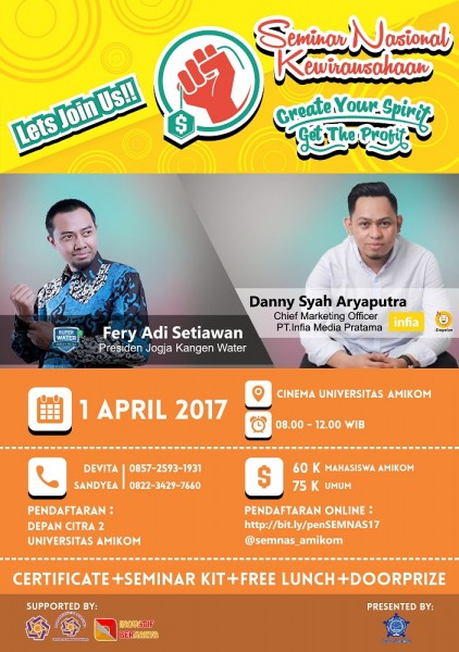 Seminar Nasional Kewirausahaan Eventkampus Com