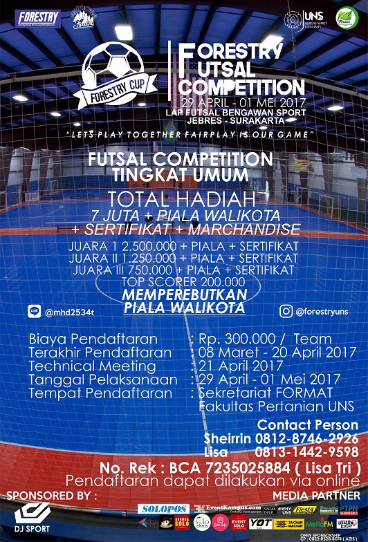 Poster Forestry Cup 2017