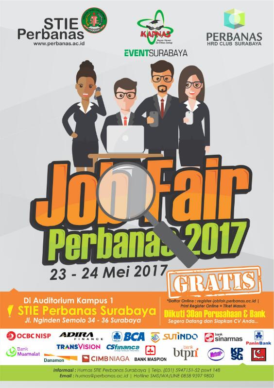 Poster Perbanas Job Fair