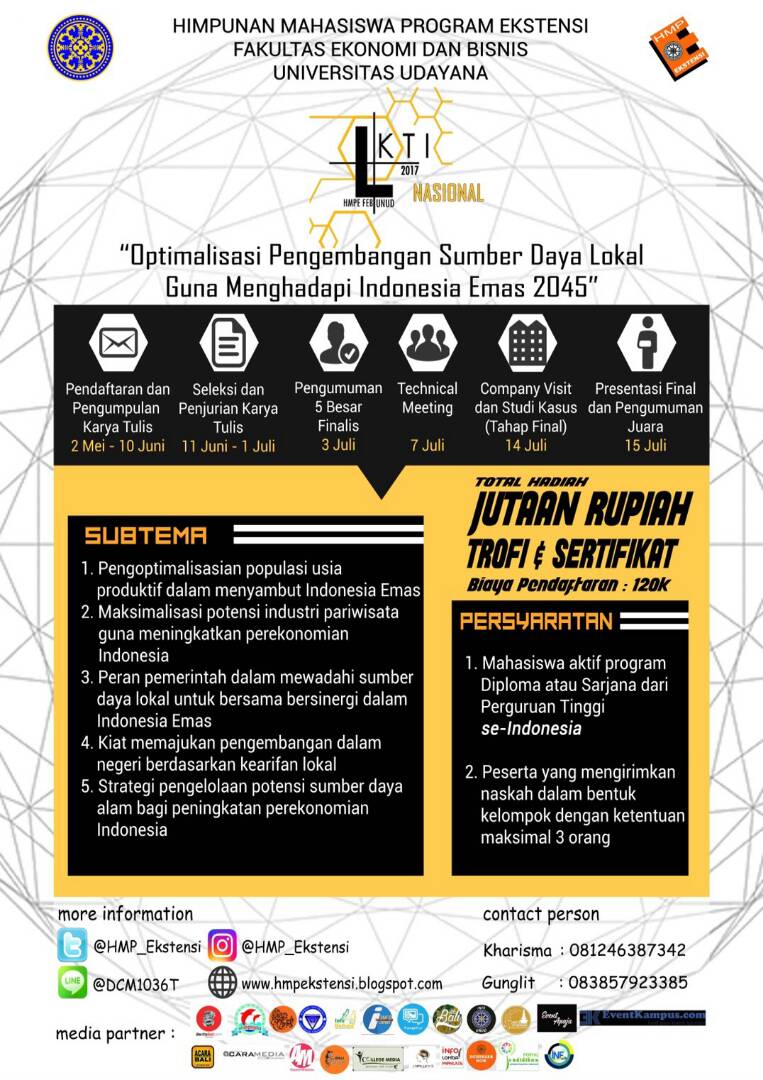 Poster LOMBA KARYA TULIS ILMIAH NASIONAL