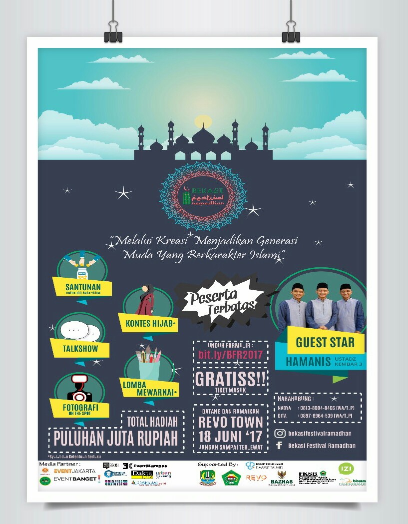 Poster Bekasi Festival Ramadhan