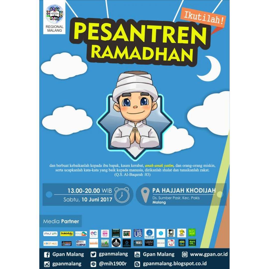 Poster Pesantren Ramadhan