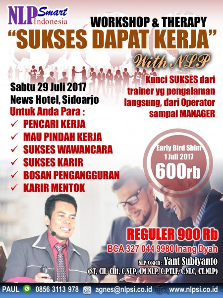 Sukses Dapat Kerja, Workshop &amp;amp;amp;amp; Therapy
