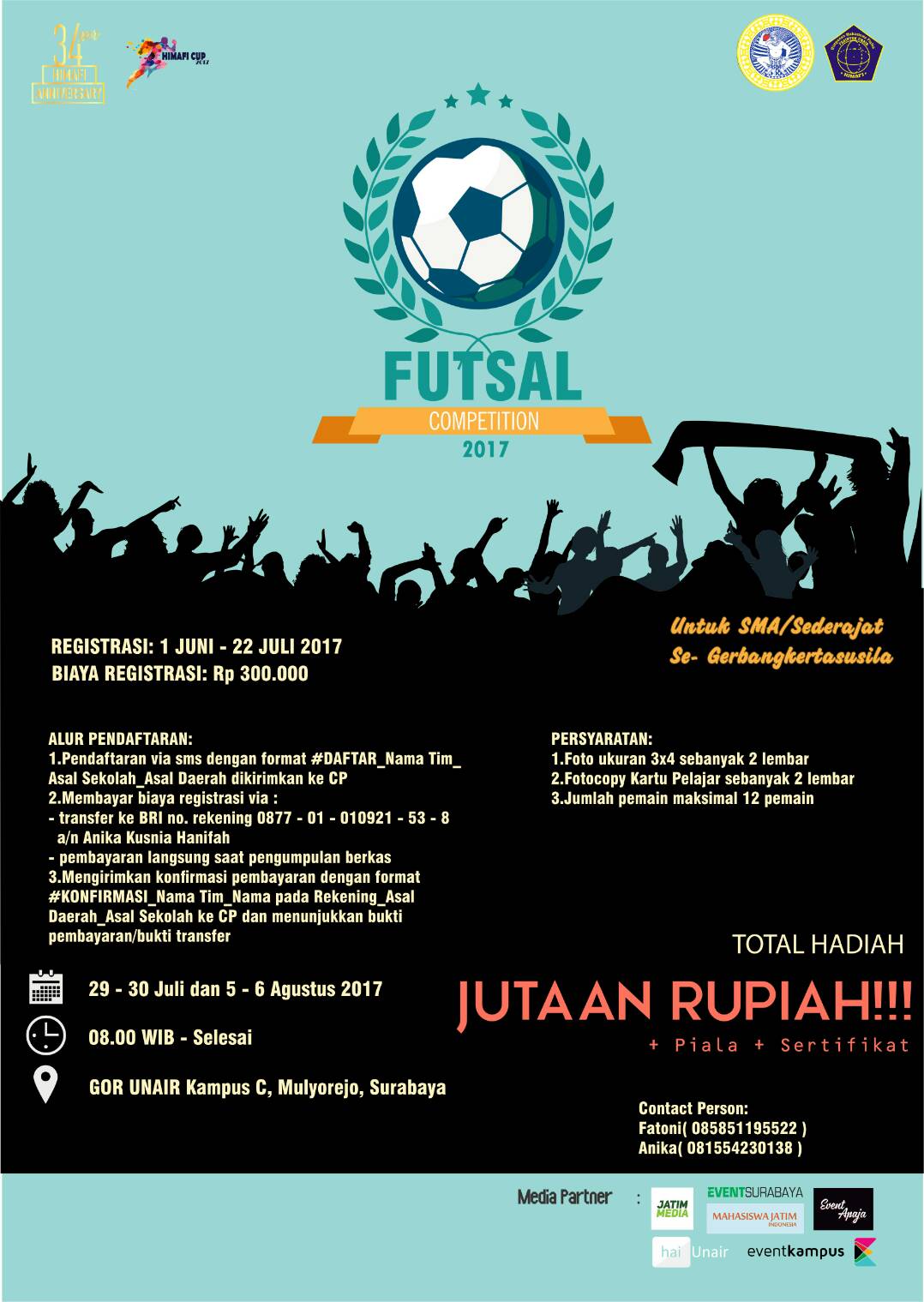 Poster HIMAFI CUP 2017
