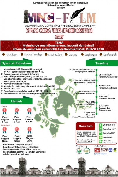 MNC-FILM ( MEDAN NATIONAL CONFERENCE - FESTIVAL ILMIAH MAHASISWA) 2017