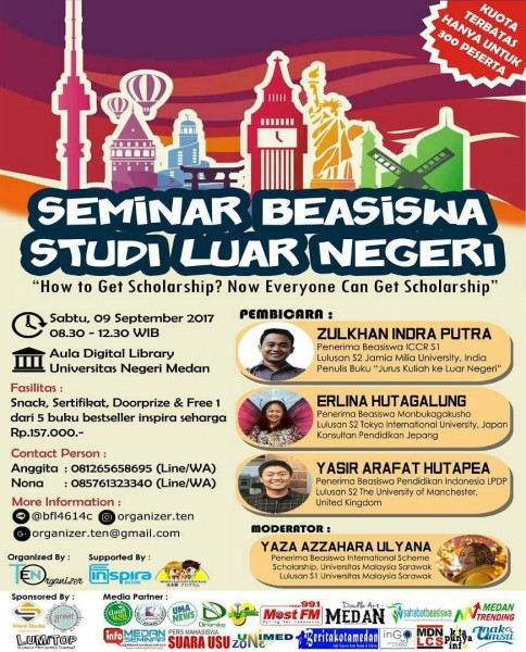 "SEMINAR BEASISWA STUDI LUAR NEGERI"