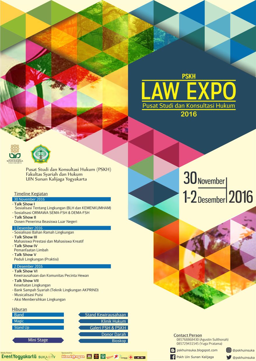 Poster Law Expo PSKH UIN SUKA