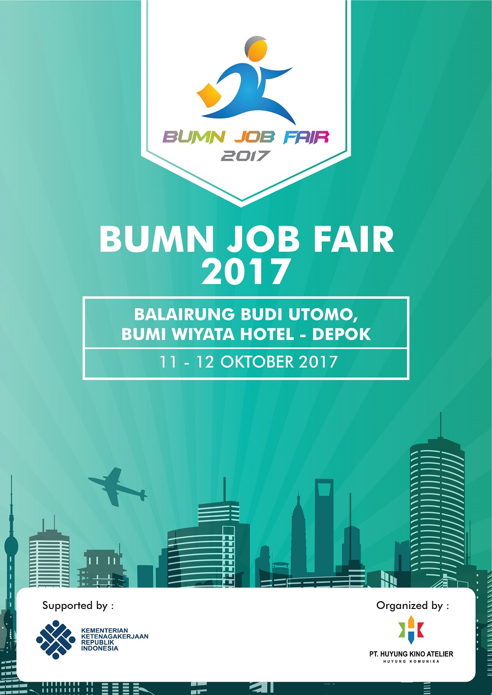 Poster BUMN JOB FAIR 2017 Depok 