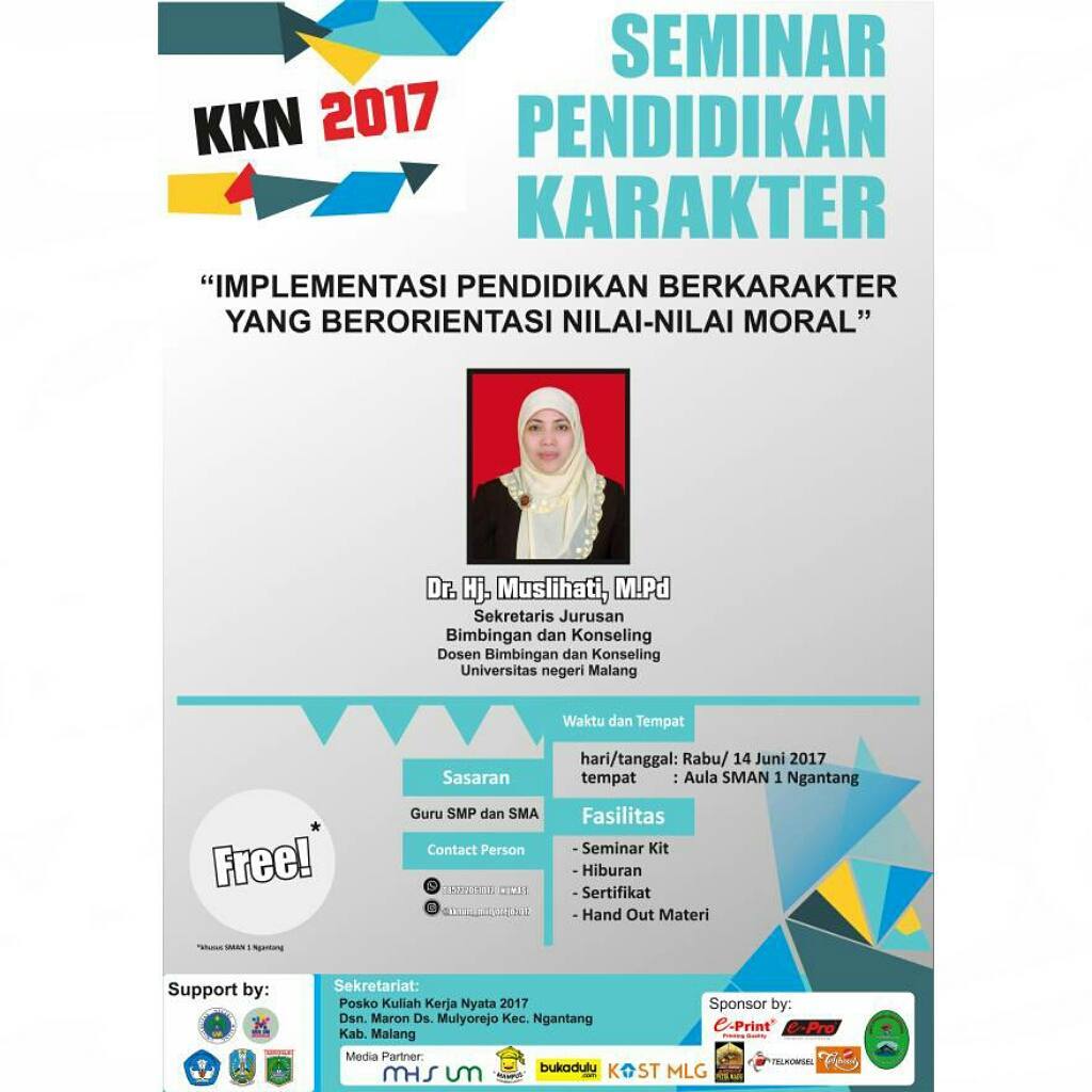 Poster Seminar Pendidikan Karakter 