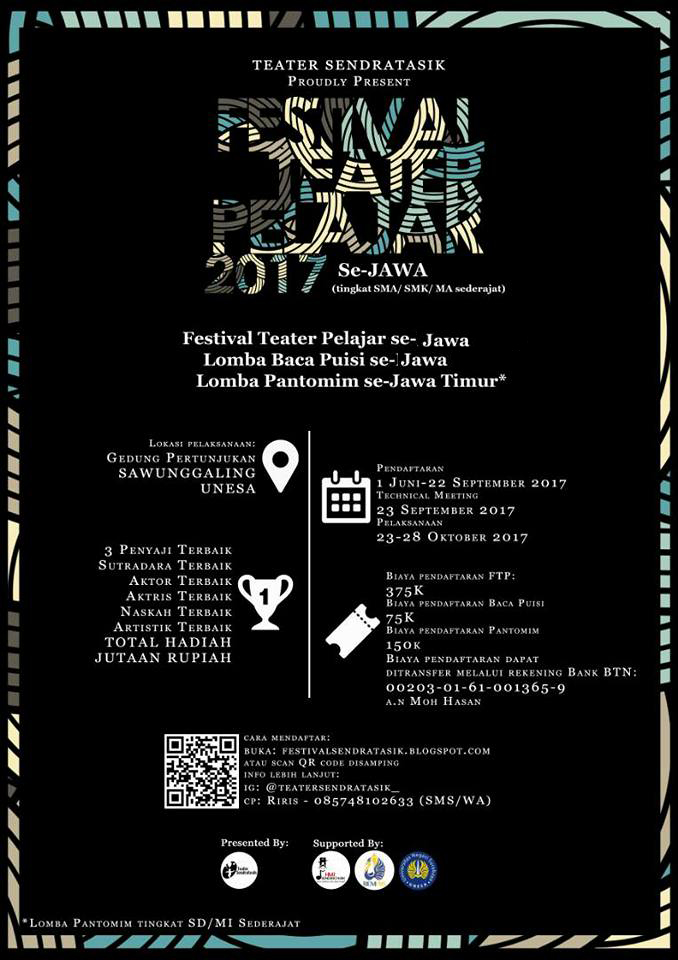 Poster Festival Teater Pelajar #5