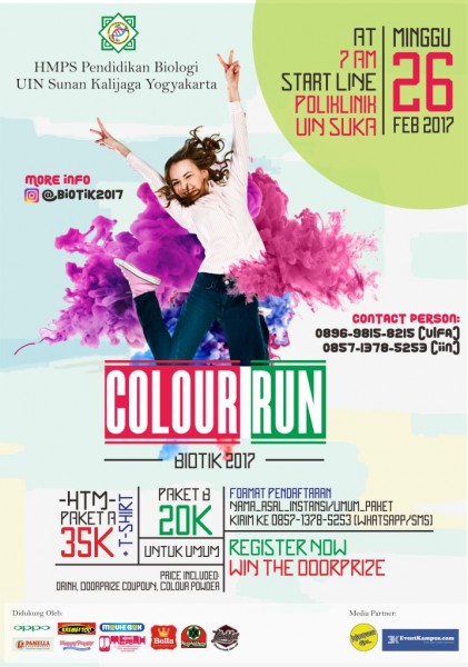 COLOR RUN BIOTIK 2017