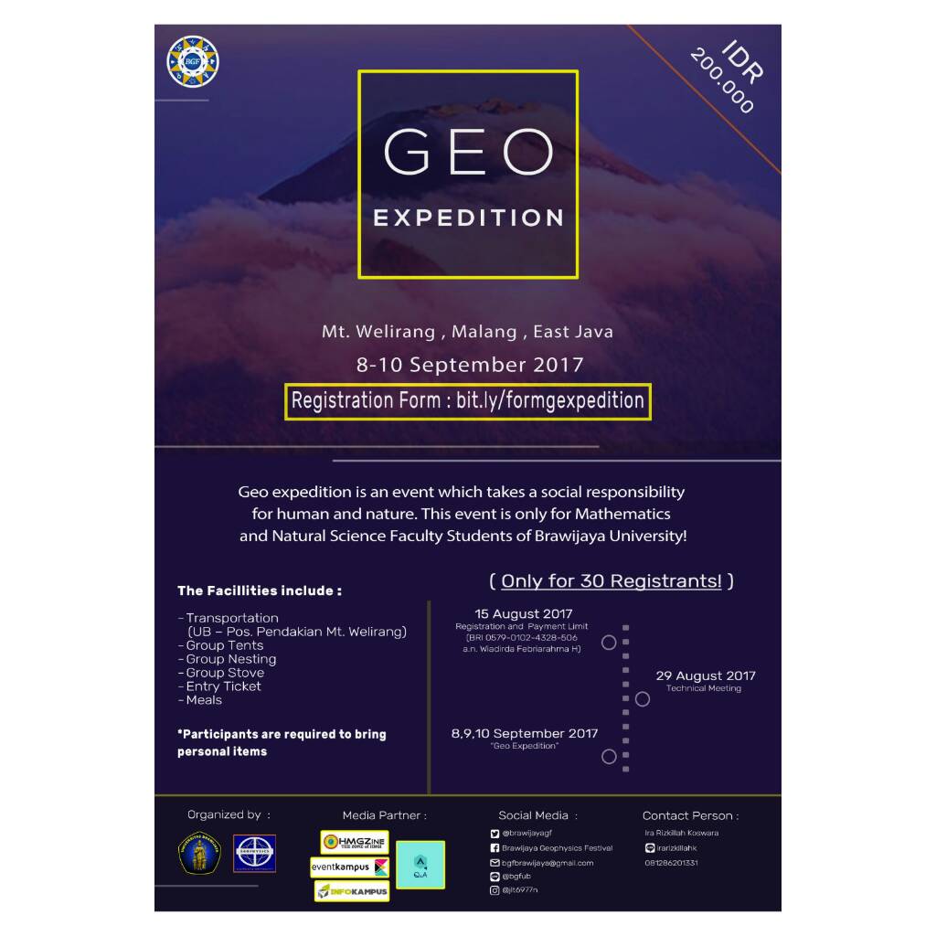 Poster Geoexpedition