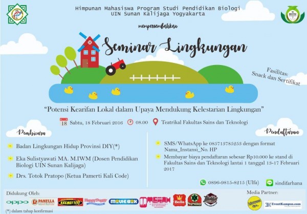 SEMINAR LINGKUNGAN - BIOTIK 2017