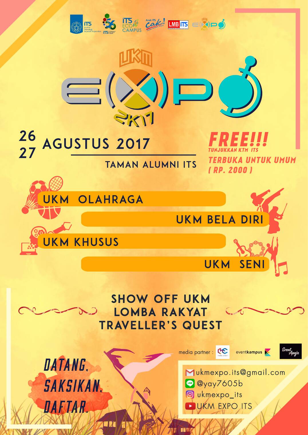Poster UKM EXPO 2K17