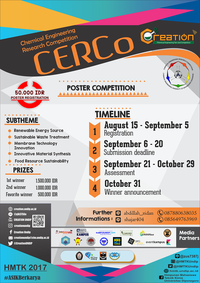 Poster CERCo 2017 : POSTER COMPETITION