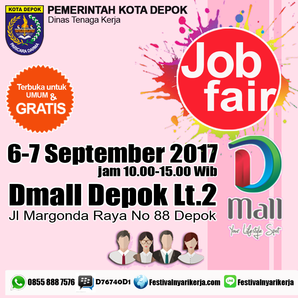 Poster Job Fair DMall Depok