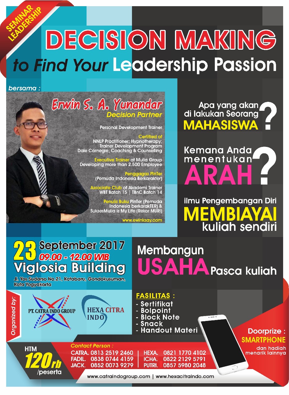 Poster Seminar Leadership 