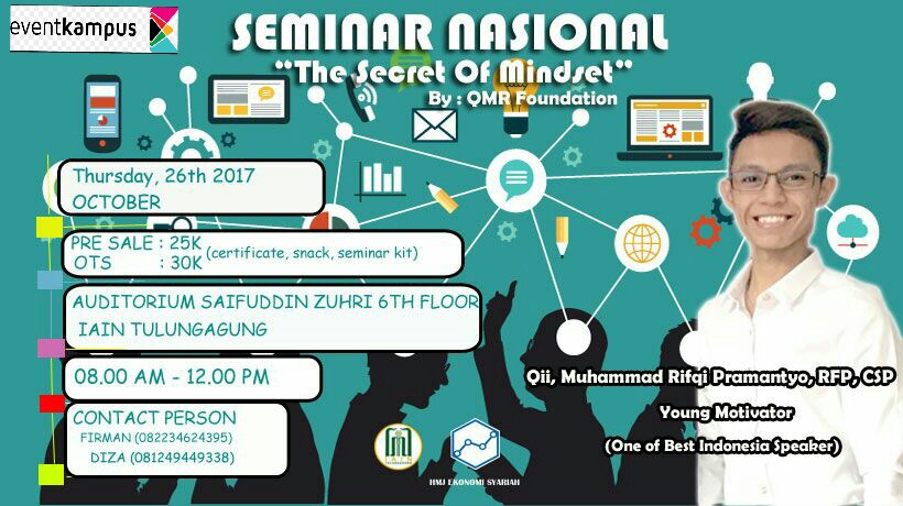 Poster Seminar Nasional The Secret of Mindshet