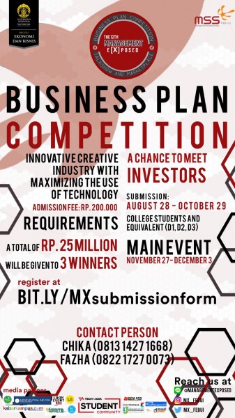 business plan competition ui