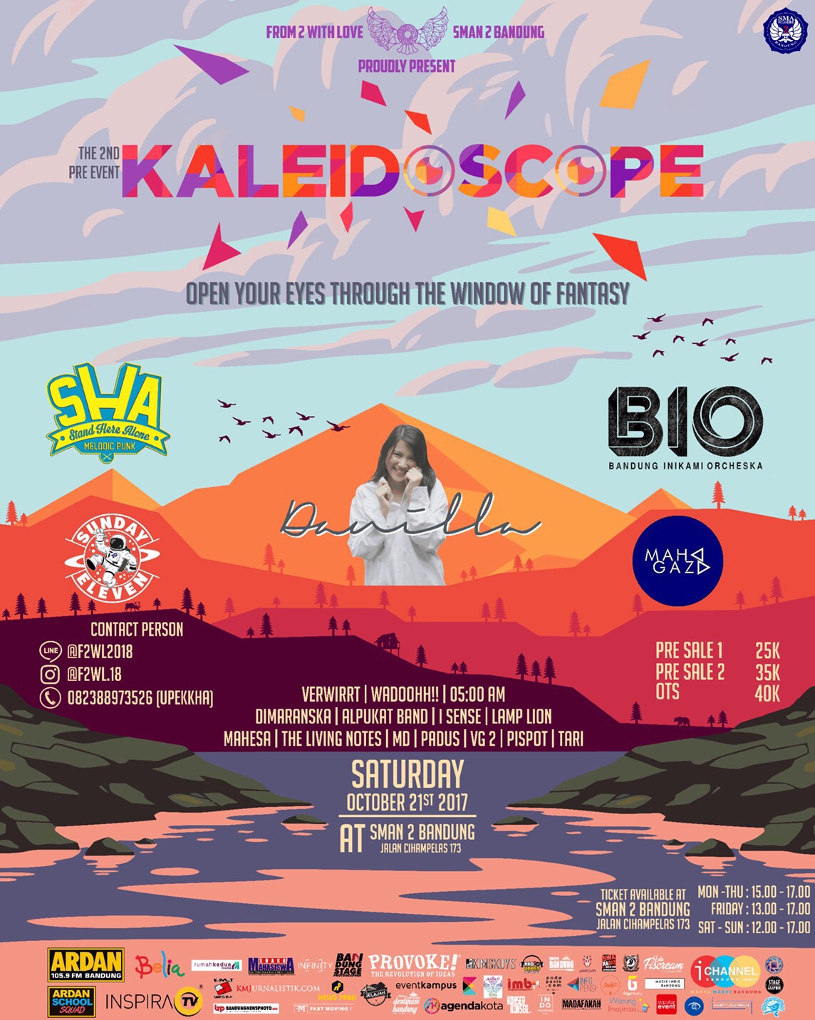Poster KALEIDOSCOPE : Pre Event 2 - From 2 With Love