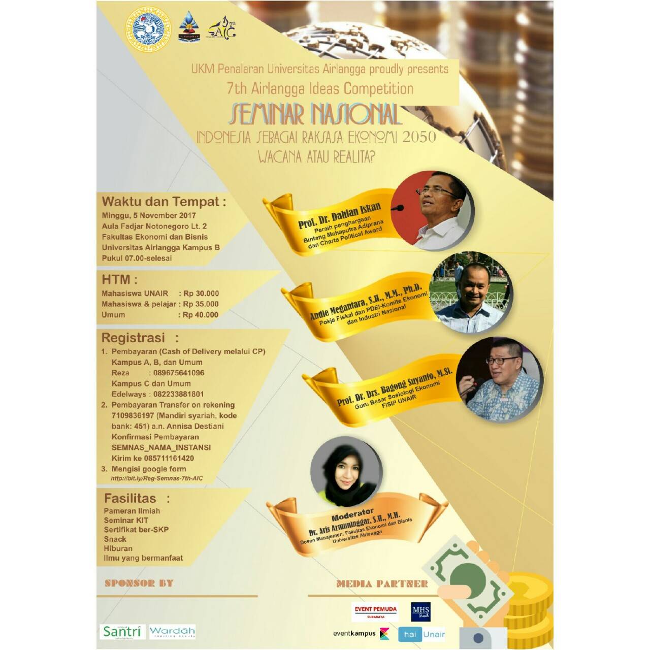 Poster Seminar Nasional 7th Airlangga Ideas Competition