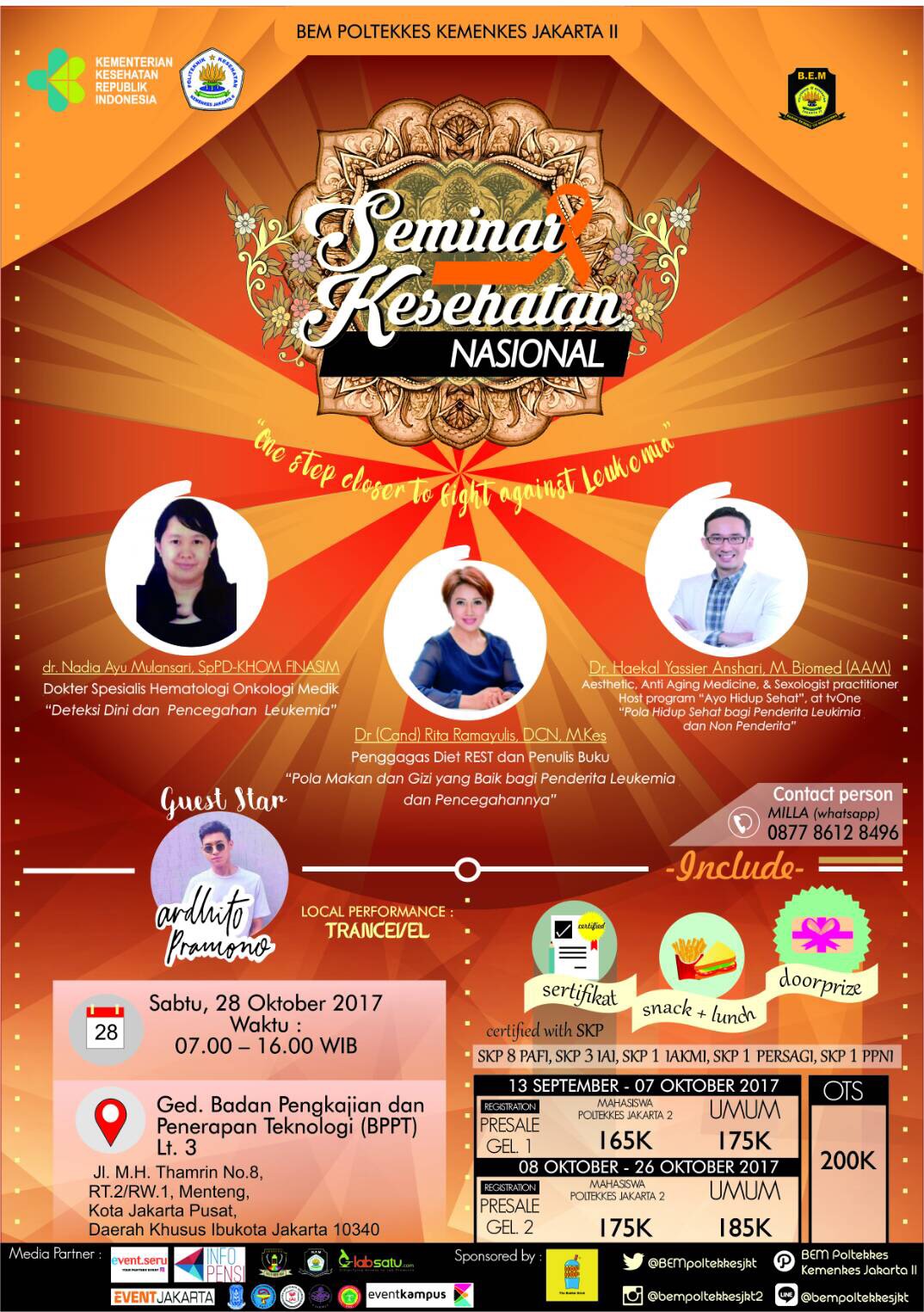 Poster Seminar Kesehatan Nasional 2017