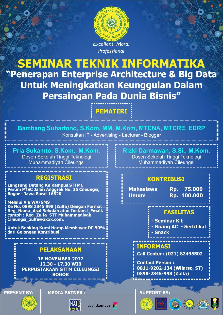 Poster SEMINAR TEKNIK INFORMATIKA 