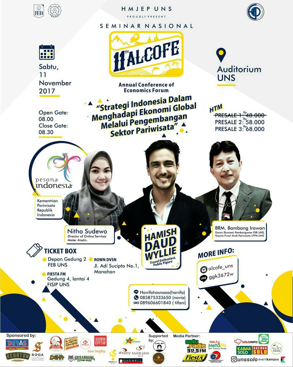 Poster Seminar Nasional Alcofe XI