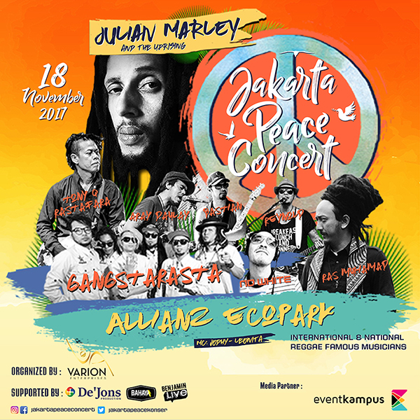 Poster JAKARTA PEACE CONCERT