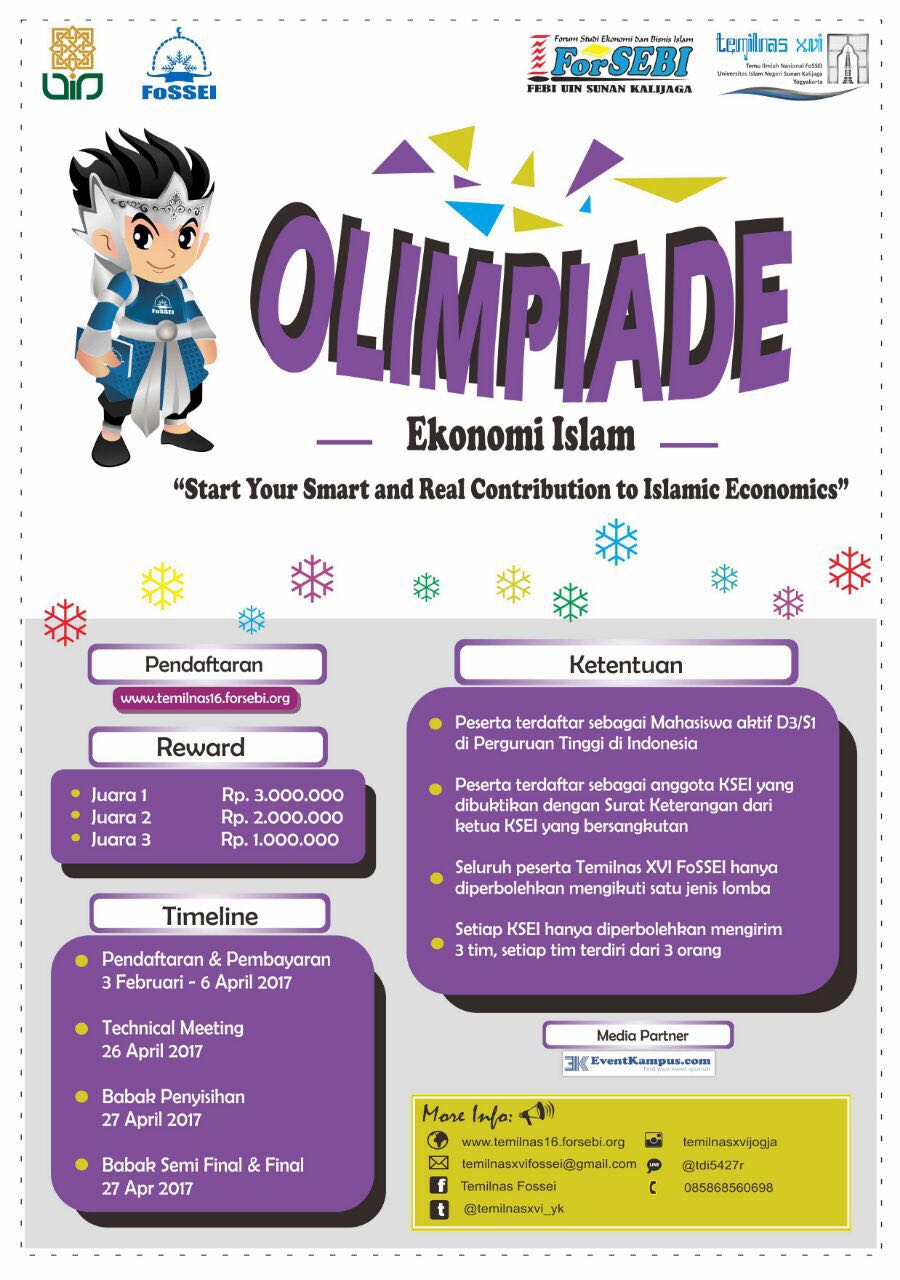 Poster Olimpiade ekonomi islam