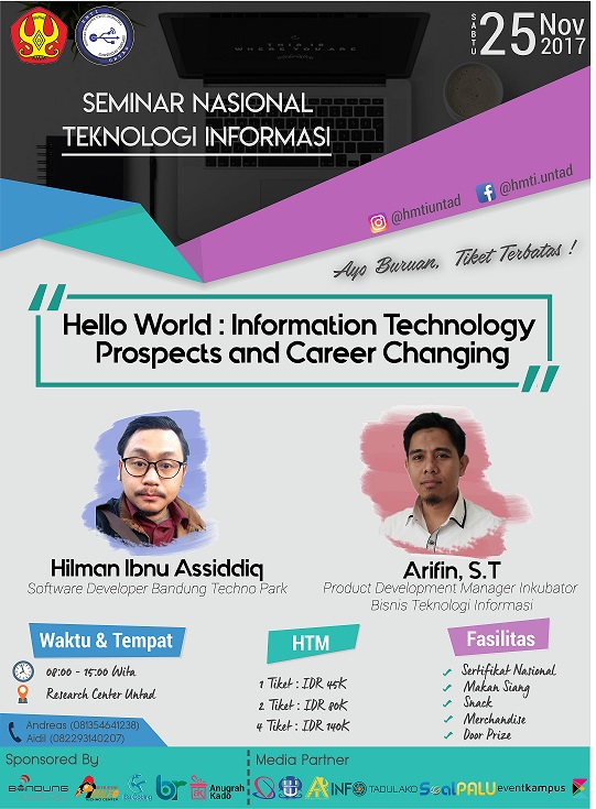 Poster SEMINAR NASIONAL TEKNOLOGI INFORMASI