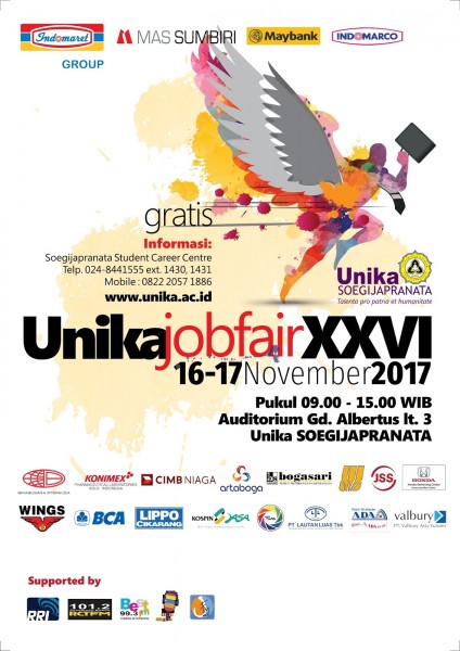 Unika Job Fair XXVI â€“ November 2017
