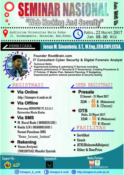SEMINAR NASIONAL 2017 