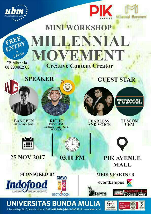 Poster Millennial Movement