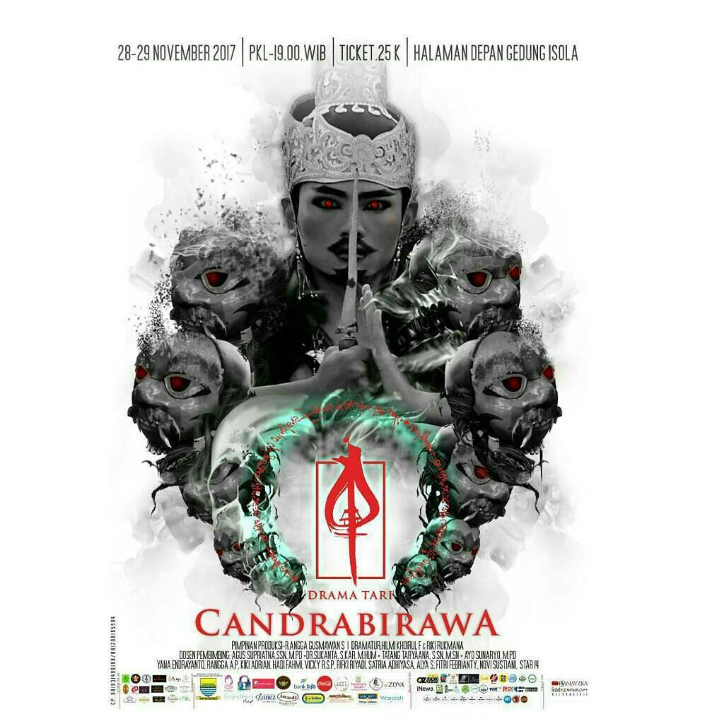 Poster Pergelaran Dramatari CANDRABIRAWA